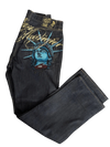 Statue of Liberty Embroidered Jeans