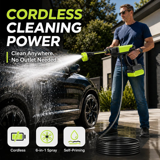 Cordless Portable Pressure Washer