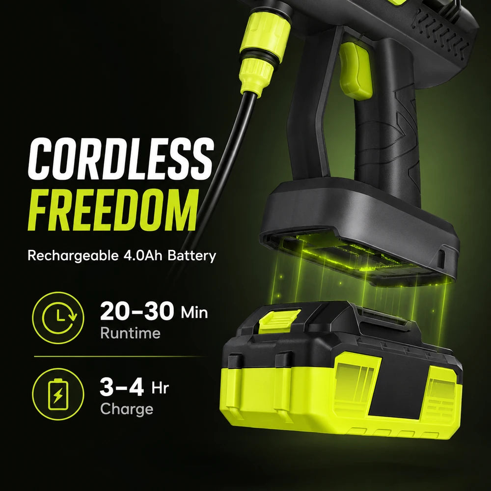 Cordless Portable Pressure Washer