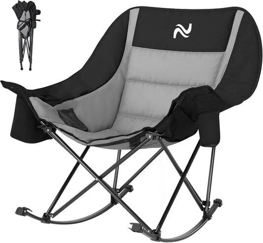 Padded Folding Camping Rocker